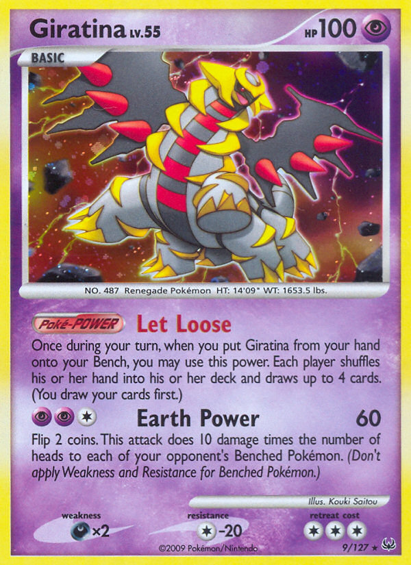 Giratina (9/127) [Platinum: Base Set] | Good Games Cannington