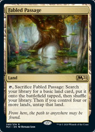 Fabled Passage [Core Set 2021] | Good Games Cannington