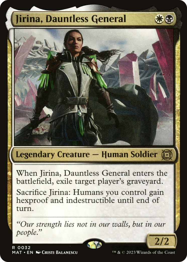 Jirina, Dauntless General [March of the Machine: The Aftermath] | Good Games Cannington