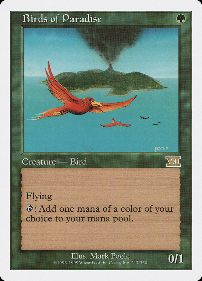 Birds of Paradise [Classic Sixth Edition] | Good Games Cannington