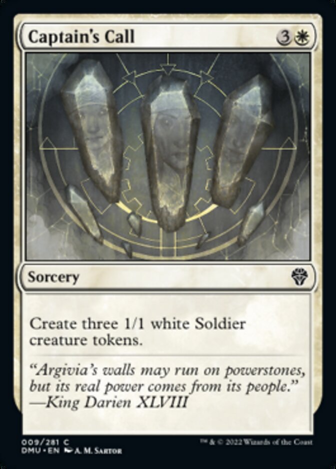 Captain's Call [Dominaria United] | Good Games Cannington