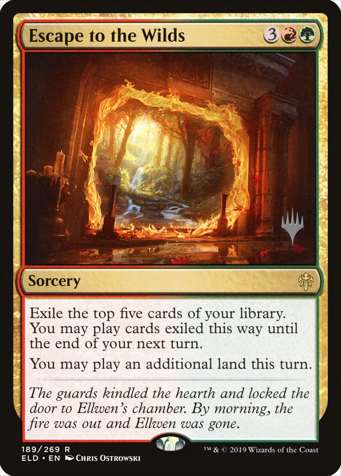 Escape to the Wilds (Promo Pack) [Throne of Eldraine Promos] | Good Games Cannington
