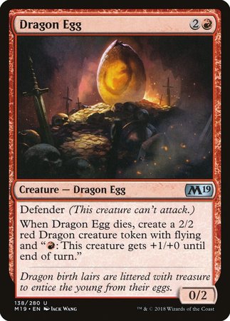 Dragon Egg [Core Set 2019] | Good Games Cannington