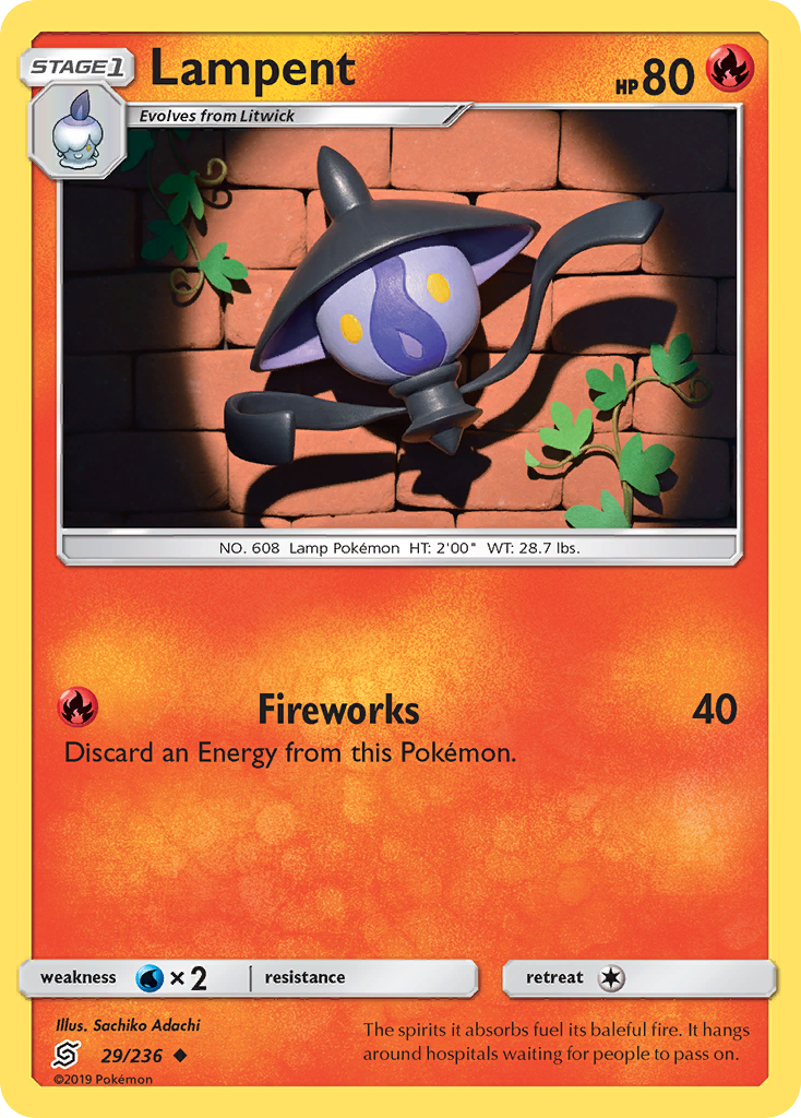 Lampent (29/236) [Sun & Moon: Unified Minds] | Good Games Cannington