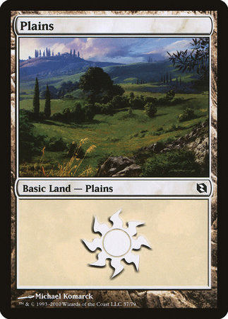 Plains (37) [Duel Decks: Elspeth vs. Tezzeret] | Good Games Cannington