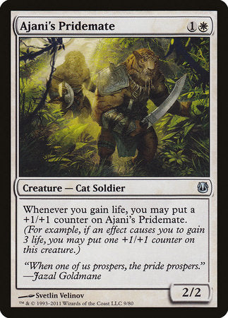 Ajani's Pridemate [Duel Decks: Ajani vs. Nicol Bolas] | Good Games Cannington