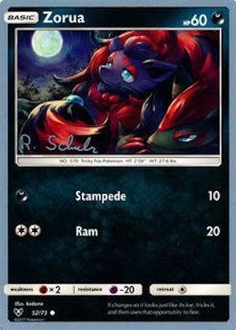Zorua (52/73) (Victory Map - Robin Schulz) [World Championships 2018] | Good Games Cannington