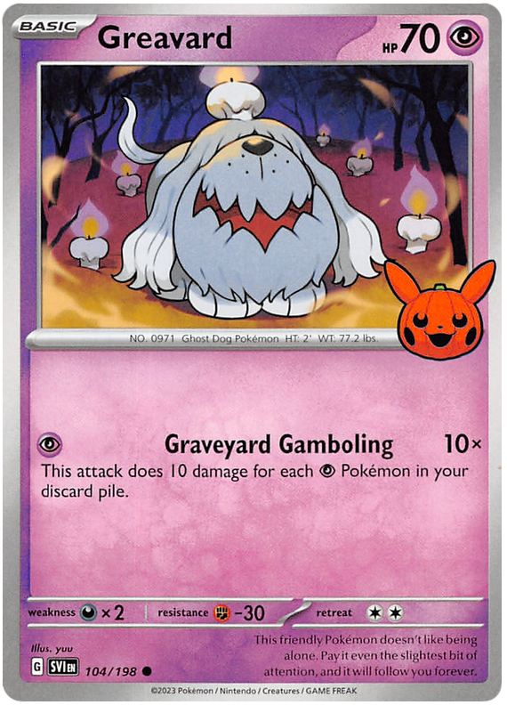 Greavard (104/198) [Trick or Trade 2023] | Good Games Cannington