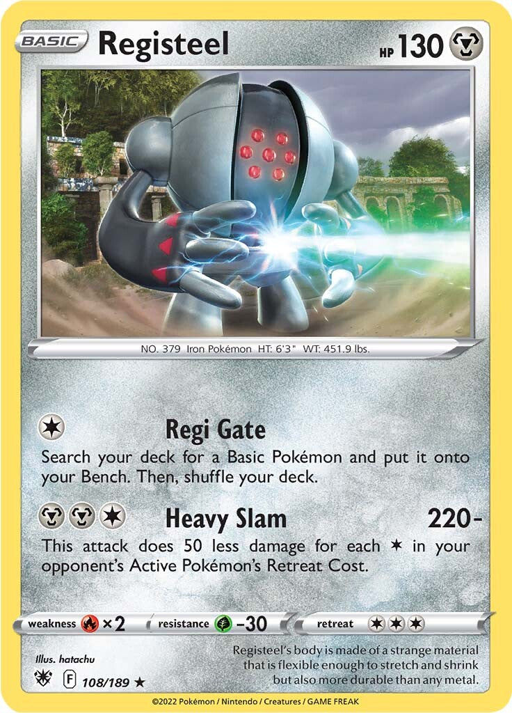 Registeel (108/189) [Sword & Shield: Astral Radiance] | Good Games Cannington