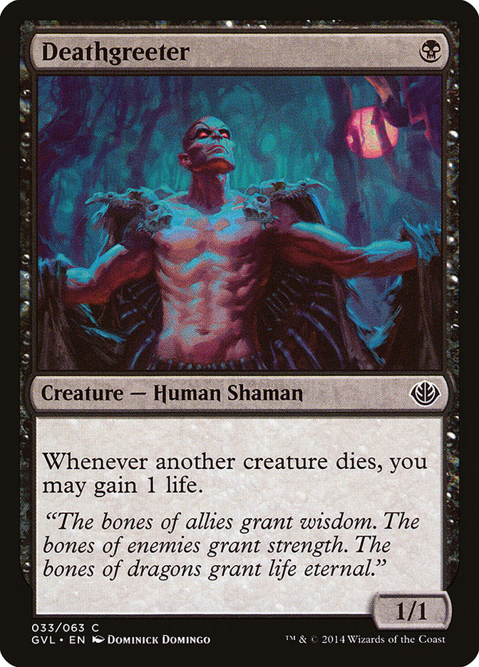 Deathgreeter (Garruk vs. Liliana) [Duel Decks Anthology] | Good Games Cannington