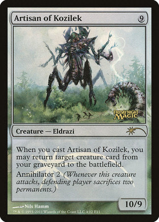 Artisan of Kozilek [Friday Night Magic 2011] | Good Games Cannington