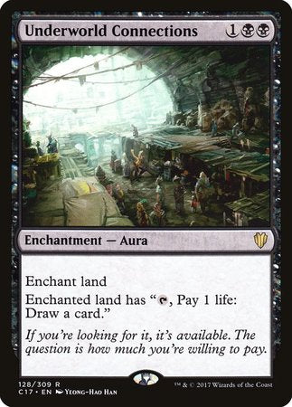 Underworld Connections [Commander 2017] | Good Games Cannington