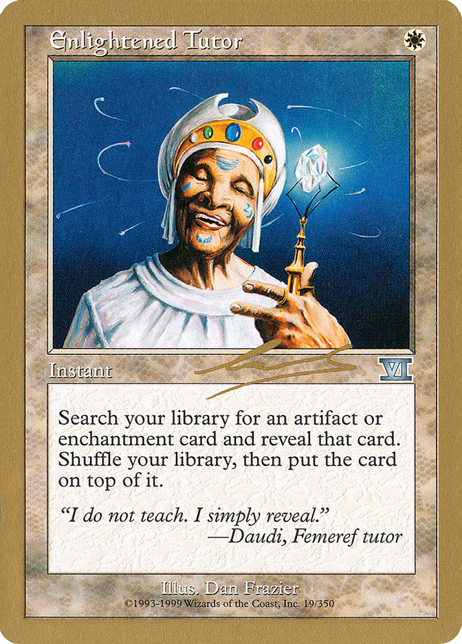 Enlightened Tutor (Nicolas Labarre) [World Championship Decks 2000] | Good Games Cannington