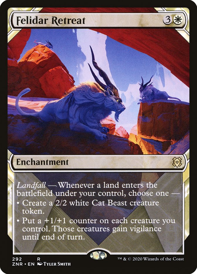 Felidar Retreat (Showcase) [Zendikar Rising] | Good Games Cannington