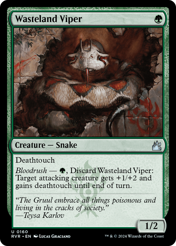 Wasteland Viper [Ravnica Remastered] | Good Games Cannington