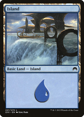 Island (257) [Magic Origins] | Good Games Cannington