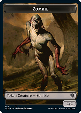Ogre // Zombie Double-Sided Token [Starter Commander Decks] | Good Games Cannington