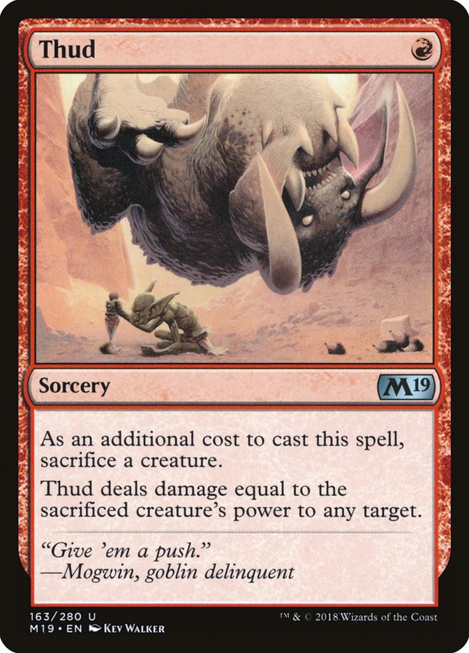 Thud [Core Set 2019] | Good Games Cannington