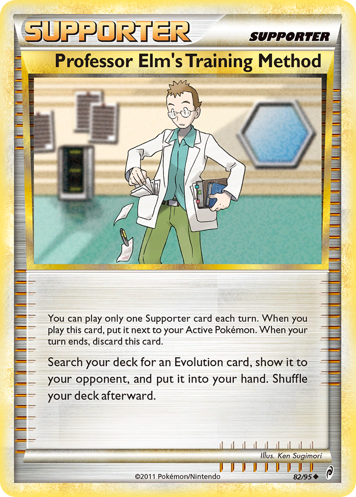 Professor Elm's Training Method (82/95) [HeartGold & SoulSilver: Call of Legends] | Good Games Cannington