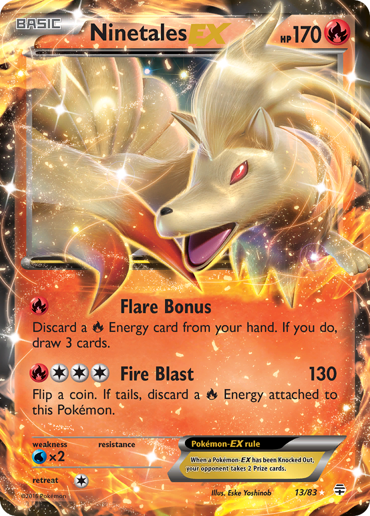 Ninetales EX (13/83) [XY: Generations] | Good Games Cannington