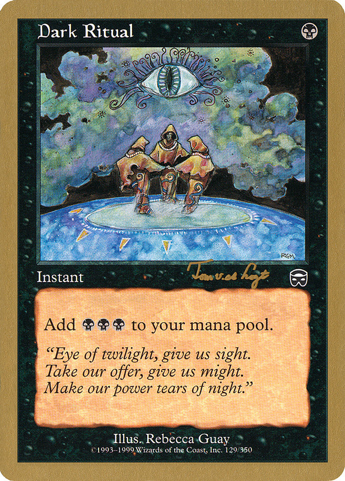Dark Ritual (Tom van de Logt) [World Championship Decks 2001] | Good Games Cannington