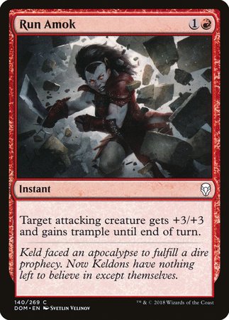 Run Amok [Dominaria] | Good Games Cannington