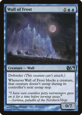 Wall of Frost [Magic 2014] | Good Games Cannington