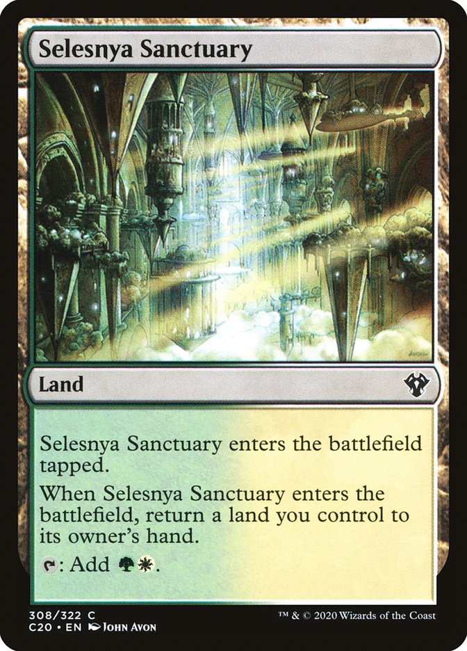 Selesnya Sanctuary [Commander 2020] | Good Games Cannington