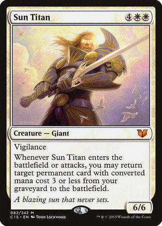 Sun Titan [Commander 2015] | Good Games Cannington