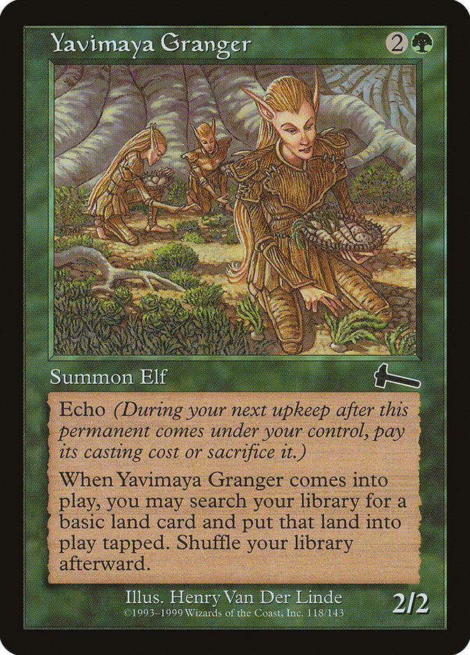 Yavimaya Granger [Urza's Legacy] | Good Games Cannington