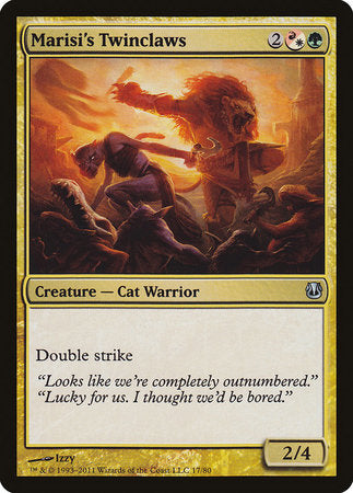 Marisi's Twinclaws [Duel Decks: Ajani vs. Nicol Bolas] | Good Games Cannington