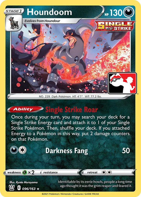 Houndoom (096/163) [Prize Pack Series One] | Good Games Cannington
