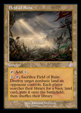 Field of Ruin (Timeshifted) [Time Spiral Remastered] | Good Games Cannington