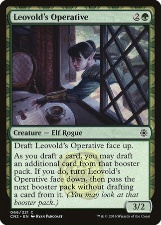Leovold's Operative [Conspiracy: Take the Crown] | Good Games Cannington