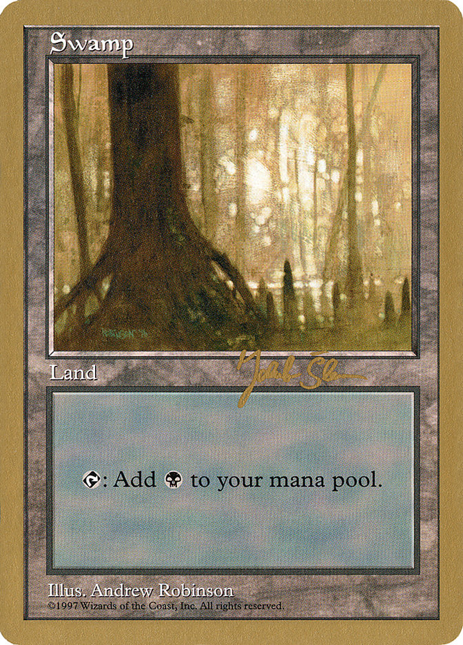 Swamp (js441) (Jakub Slemr) [World Championship Decks 1997] | Good Games Cannington
