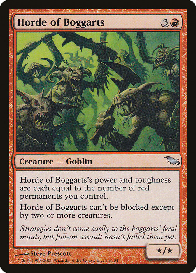 Horde of Boggarts [Shadowmoor] | Good Games Cannington