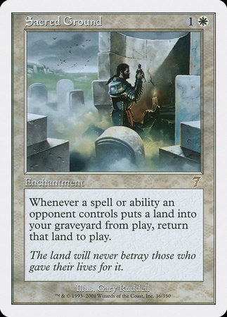 Sacred Ground [Seventh Edition] | Good Games Cannington