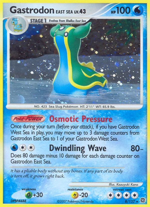 Gastrodon East Sea (8/132) [Diamond & Pearl: Secret Wonders] | Good Games Cannington