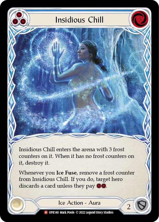Insidious Chill [UPR140] (Uprising)  Rainbow Foil | Good Games Cannington