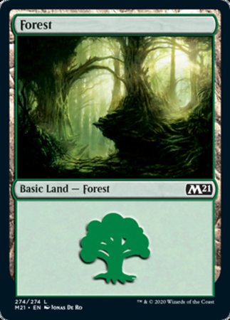 Forest (274) [Core Set 2021] | Good Games Cannington