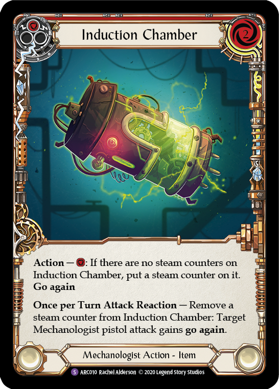 Induction Chamber [U-ARC010] Unlimited Rainbow Foil | Good Games Cannington