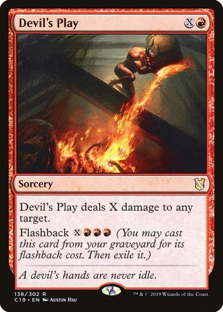 Devil's Play [Commander 2019] | Good Games Cannington