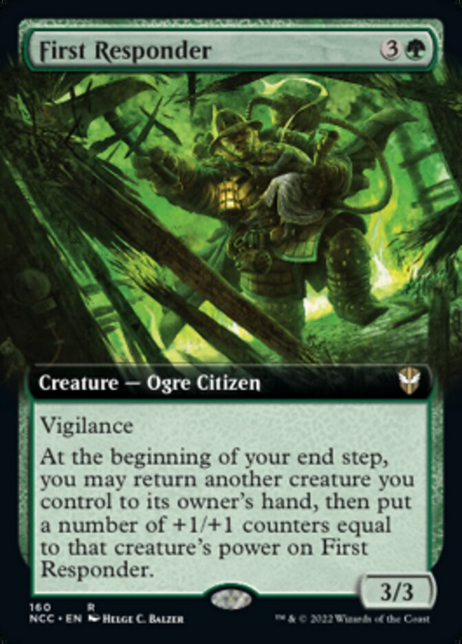 First Responder (Extended Art) [Streets of New Capenna Commander] | Good Games Cannington