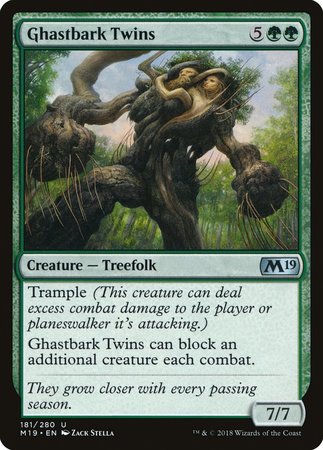 Ghastbark Twins [Core Set 2019] | Good Games Cannington