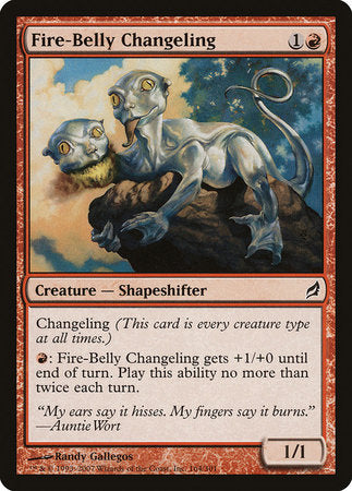Fire-Belly Changeling [Lorwyn] | Good Games Cannington