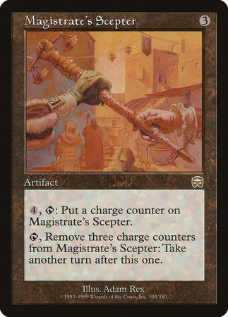 Magistrate's Scepter [Mercadian Masques] | Good Games Cannington
