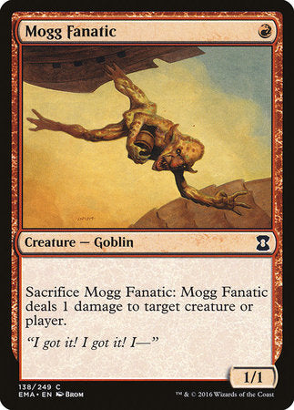 Mogg Fanatic [Eternal Masters] | Good Games Cannington
