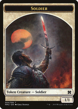 Soldier Token [Modern Masters 2015 Tokens] | Good Games Cannington