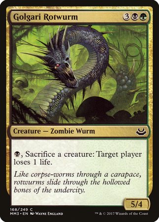 Golgari Rotwurm [Modern Masters 2017] | Good Games Cannington