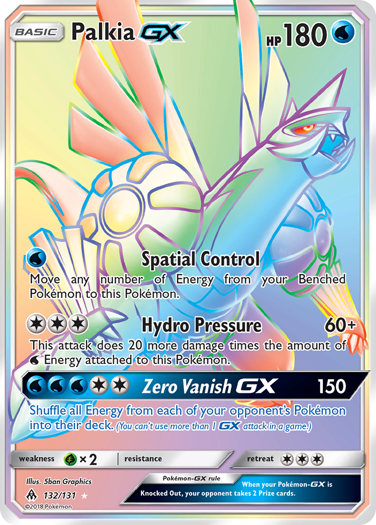 Palkia GX (132/131) [Sun & Moon: Forbidden Light] | Good Games Cannington